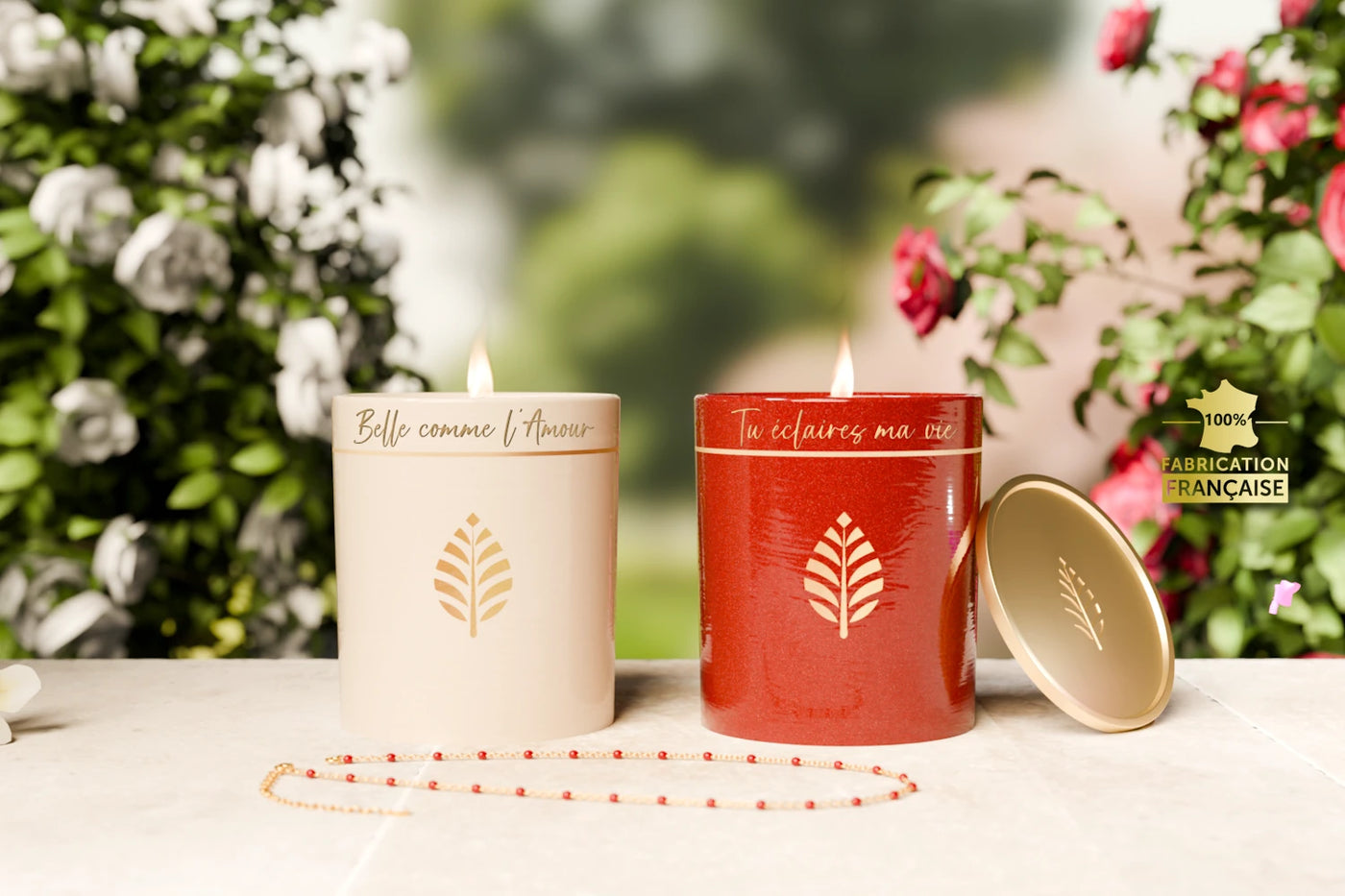 Bijou de bougie - Flamme